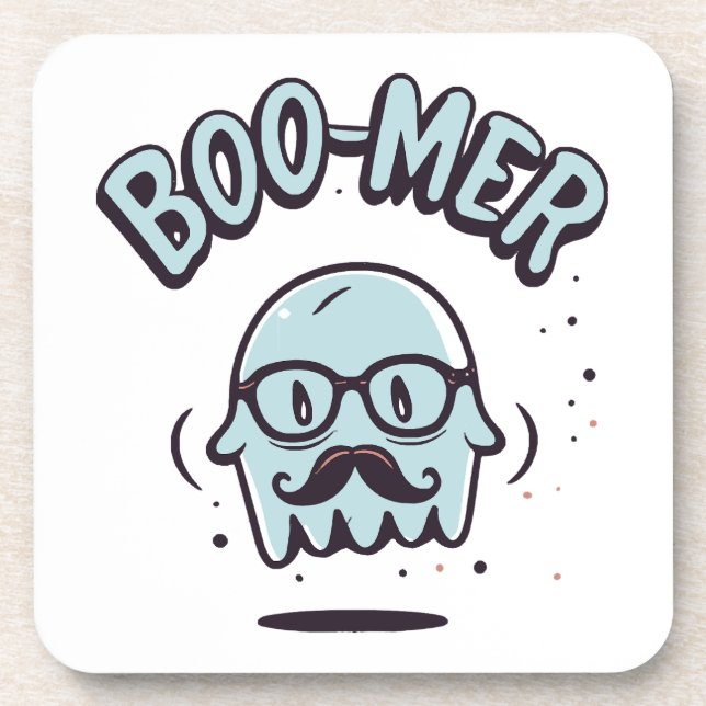Happy Halloween from Your Favourite Boomer! Coaster (Front)