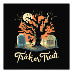 Happy Halloween From Your Funny Graveyard! Photo Print
