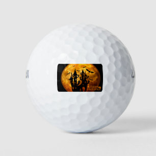 Happy Halloween (Full Moon) Golf Balls
