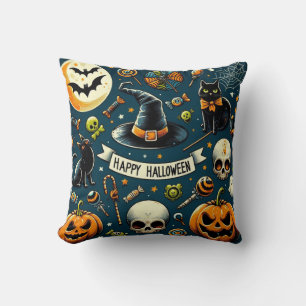 Happy Halloween Fun & Spooky Cushion