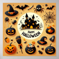 Happy Halloween Fun Spooky Mix & Haunted House