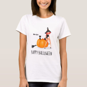 Happy Halloween funny customisable T-Shirt
