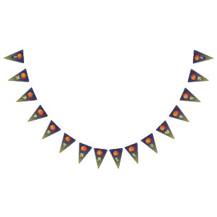 Happy Halloween funny Pumpkin Bunting