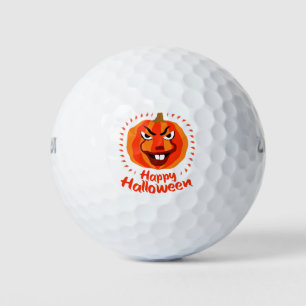 Happy Halloween 🎃 Funny Scary Spooky Pumpkin Golf Balls