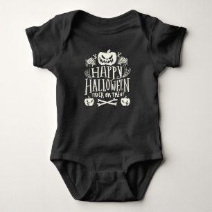 Happy Halloween, Funny Spooky Season Baby Bodysuit
