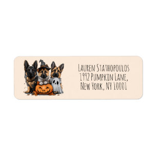 Happy Halloween German Shepherd Dogs
