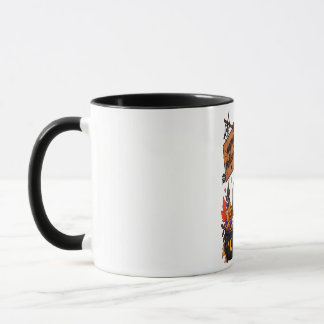 Happy Halloween Ghost & Black Cat Pumpkin | Mug
