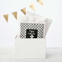 Happy Halloween ghost boo no tricks just treats  F