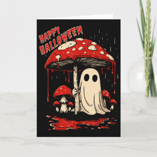 Happy Halloween Ghost  Card
