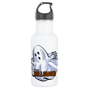 Happy Halloween Ghost Cartoon 532 Ml Water Bottle
