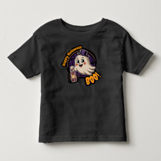 Happy Halloween Ghost – Cute Boo Lantern Spirit 👻 Toddler T-Shirt