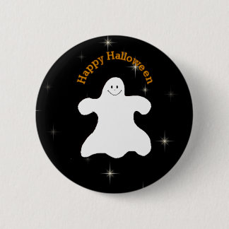 Happy Halloween Ghost Pin
