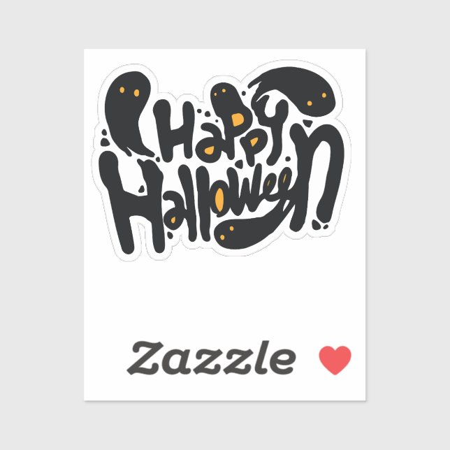 Happy Halloween ghosts Fall  (Sheet)