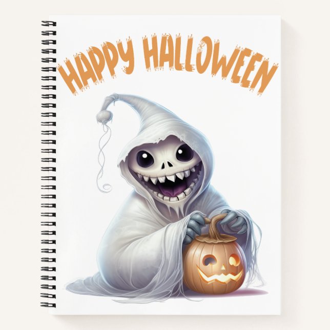 Happy Halloween Ghoul Notebook (Front)