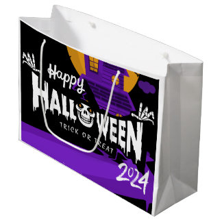 Happy Halloween Gift Bags 2024 Large