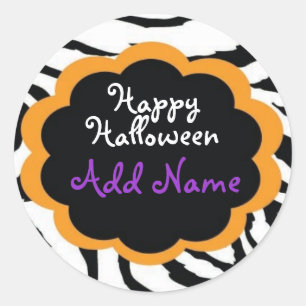 Happy Halloween Gift Label