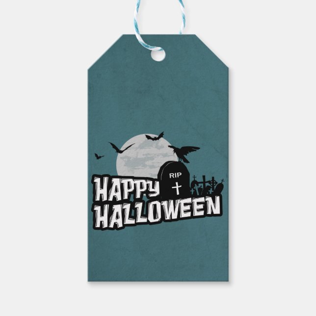Happy Halloween Gift Tags (Front)