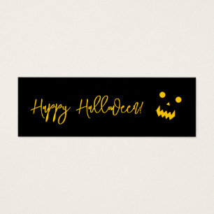 Happy Halloween Glowing Pumpkin Face