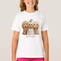Happy Halloween Goldendoodle Dogs