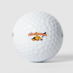 Happy Halloween Golf Balls