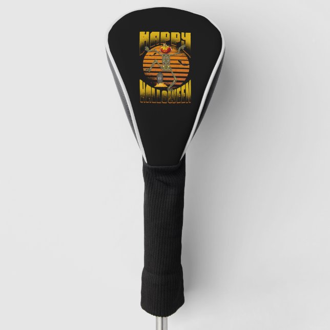 Happy Halloween                                    Golf Head Cover (Front)
