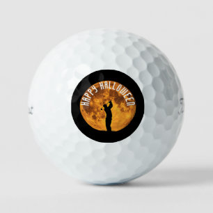 Happy Halloween Golf Swing Golf Ball
