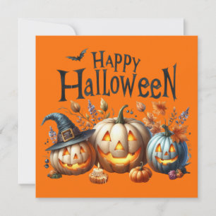 Happy Halloween Greeting Card