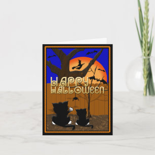 Happy Halloween Greeting Card