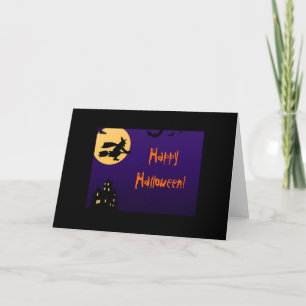 Happy Halloween Greeting Card