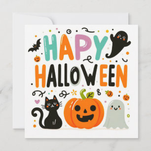 Happy Halloween Greeting Cards 