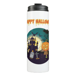 Happy Halloween - Halloween Design Thermal Tumbler