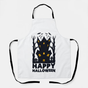 Happy Halloween Halloween Happy Halloween Apron
