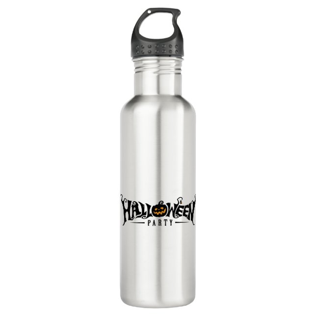 happy Halloween, Halloween party, funny Halloween  710 Ml Water Bottle (Front)