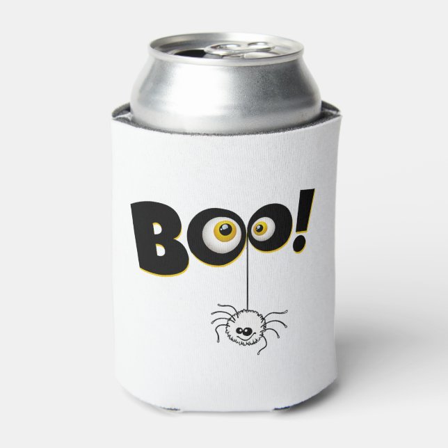 happy Halloween, Halloween party, funny Halloween  Can Cooler (Can Front)