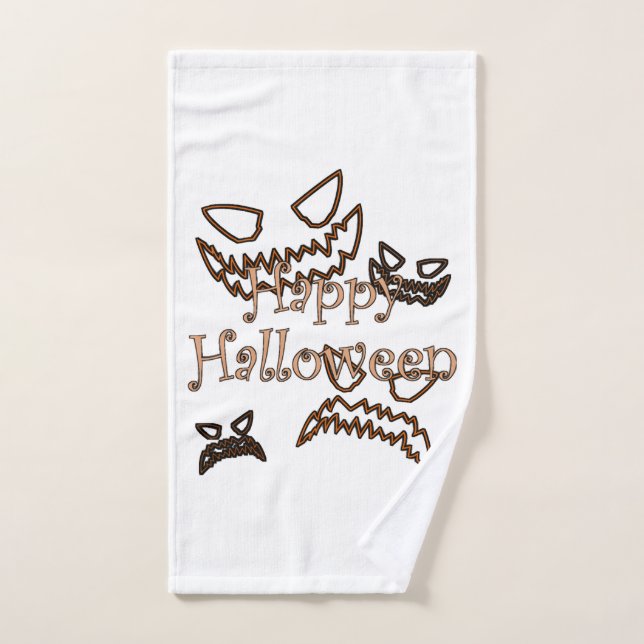 happy Halloween Hand Towel (Hand Towel)