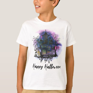 Happy Halloween Haunted House T-Shirt