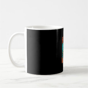 Happy Halloween Haunted House Witch Design Coffee Mug