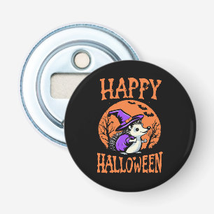 Happy Halloween Hedgehog Witch Bottle Opener