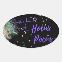 Happy Halloween Hocus Pocus Labels & Stickers