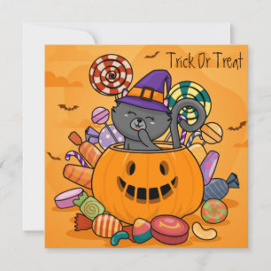 Happy Halloween Holiday Card