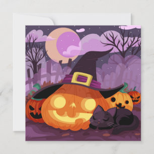 Happy Halloween Holiday Card