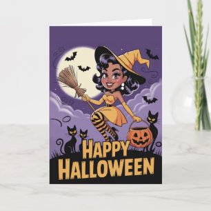 Happy Halloween Holiday Card