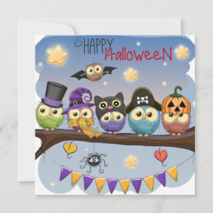 Happy Halloween Holiday Card