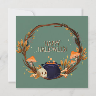Happy Halloween Holiday Card