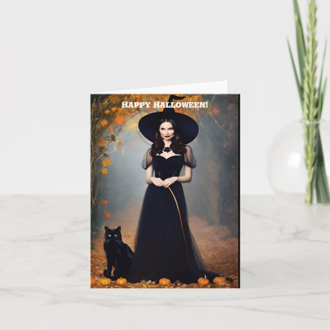 Happy Halloween! Holiday Card (Front)