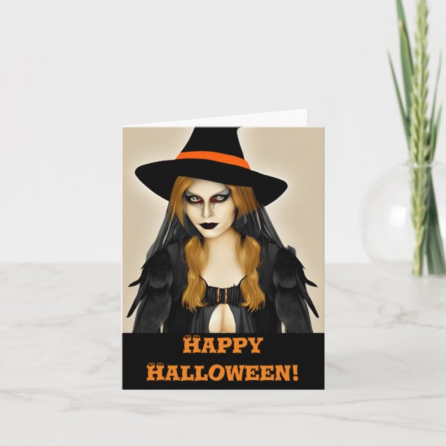 Happy Halloween! Holiday Card (Front)