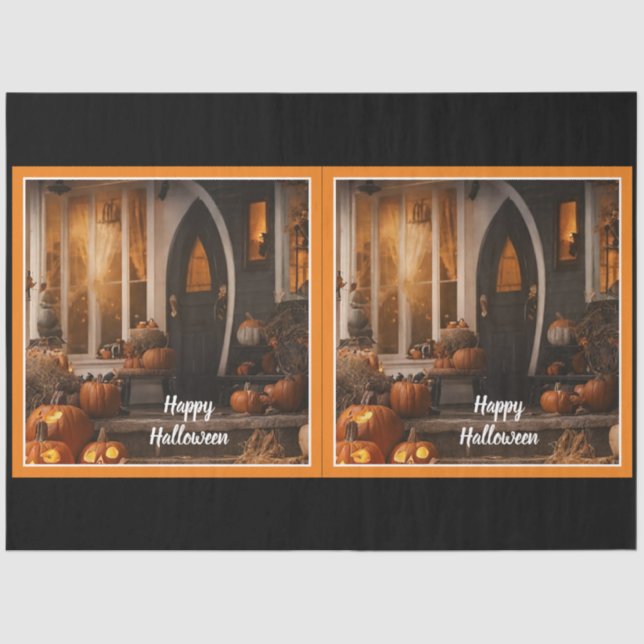 Happy Halloween Home Collection Tissue Paper (Front)