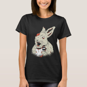 Happy Halloween Horror Bunny Costume Scary Easter T-Shirt