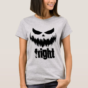 Happy Halloween Horror Fright Face T-Shirt