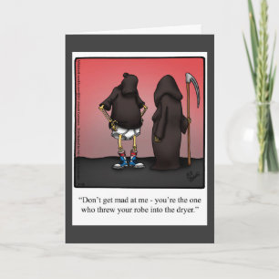 Happy Halloween Humour Greeting Card